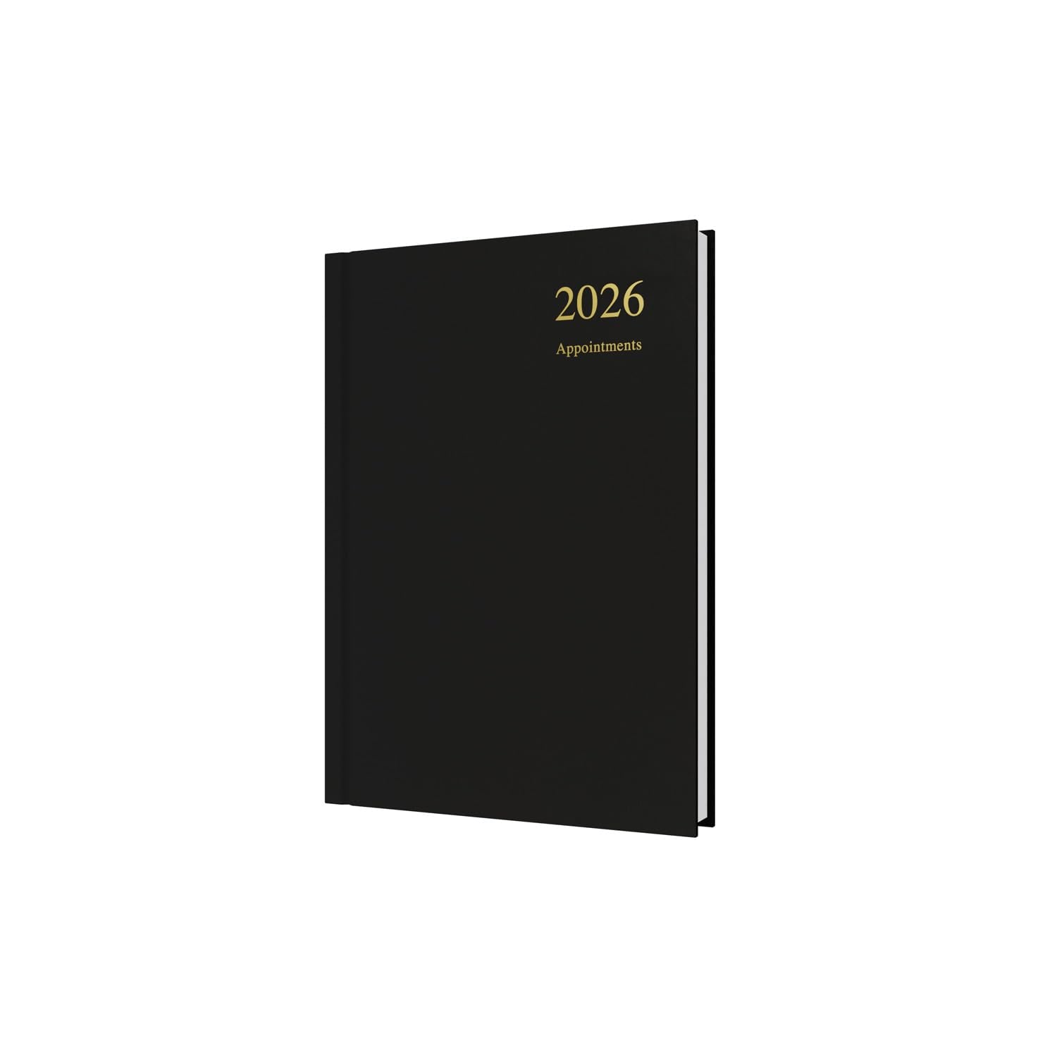 Collins Essential 2026 12 Month Appointment Book Planner | A5 Day-to-Page | Black 1