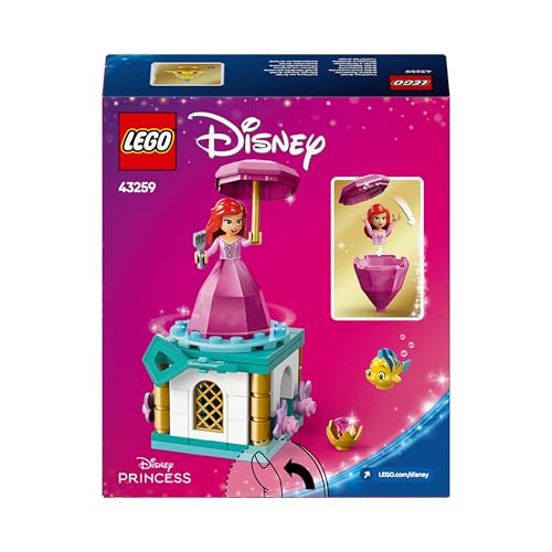LEGO ǀ Disney Twirling Ariel Bauspielzeug – Kreisel-Spielset für Kinder ab 5 Jahren 10