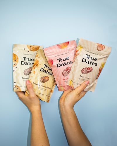 True Gum - True Dates Mixed 4 Flavours Candy Coated Dates 5