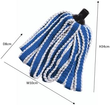 Addis MEGA Mop Replacement Refill - Blue and White Microfibre Head