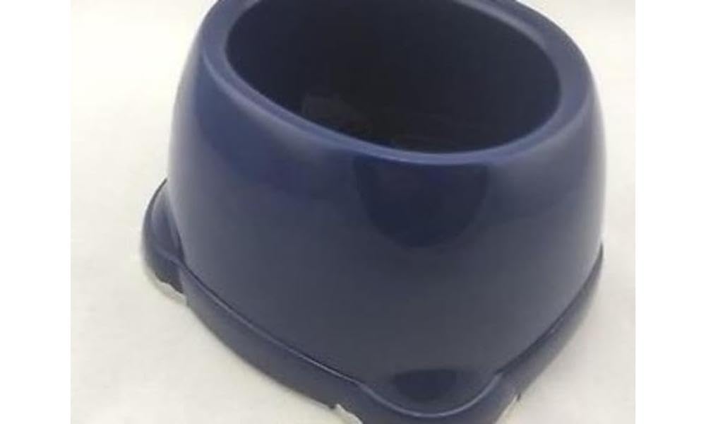 Moderna Spaniel Bowl - Blueberry Plastic Bowl for Medium Dogs | Non-Slip Feet