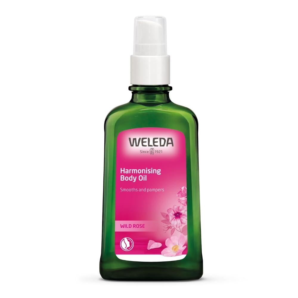 WELEDA Organic Wild Rose Body Oil - Smoothening | 100 ml