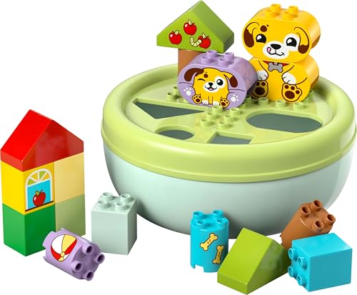 LEGO DUPLO Shape Sorter: Puppy House - Educational Building Toy for Toddlers 18+ Months 9