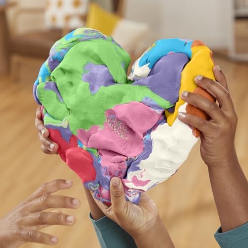 Play-Doh Lieblingsfarben 9er-Set mit 7 großen und 2 kleinen Dosen – Rot, Orange, Gelb, Grün, Blau, Lila, Pink, Schwarz, Weiß 13
