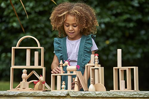 TickiT Wooden Enchanted Figures Set - 10 Fairy Tale Characters for Imaginative Play 12