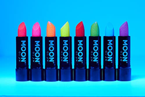 Moon Glow - Neon UV Glitter Lipstick Purple (M8497)