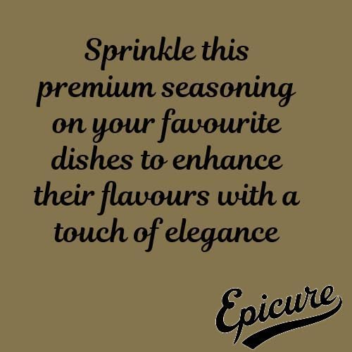 Epicure - Vietnamese Black Peppercorns Freshly Ground Seasoning Grinder
