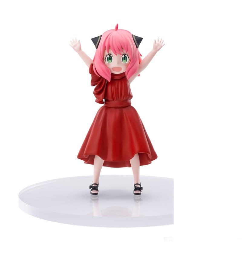 Anya Forger Party Spy x Family Figure - Red (11 cm)