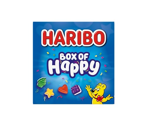 HARIBO Happy Sweets Sharing Gift Box - Fruit Flavoured Gummies, 120g 4