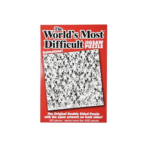 Paul Lamond Games World's Most Difficult Jigsaw Puzzle - Dalmatians 529-Piece Double-Sided Puzzle 3