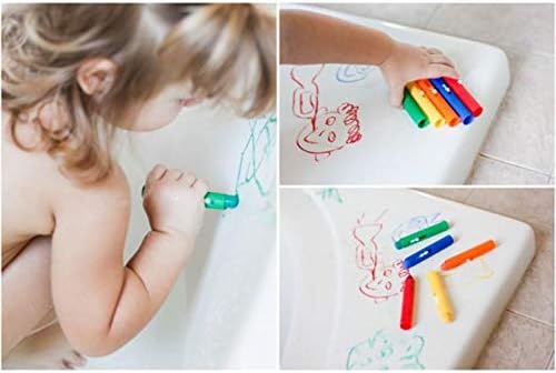 Munchkin Bath Time Toy Crayons - 5-Pack for Creative Bathtime Play 8