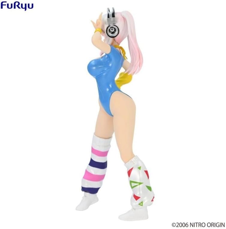 Super Sonico Concept Figure - 80’s/Another Color/Blue Ver. for Ages 15+ (FR40318)