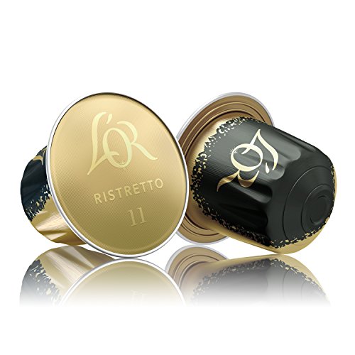 L'OR Espresso Ristretto Intensité 11 - 40 Aluminum Capsules for Nespresso 13
