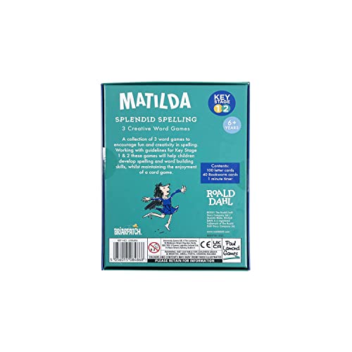Roald Dahl Matilda Splendid Spelling Educational Card Game 8