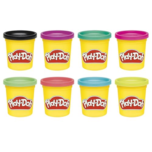 Play-Doh 8 Pack - 85g Vibrant Colors for Kids Ages 2+