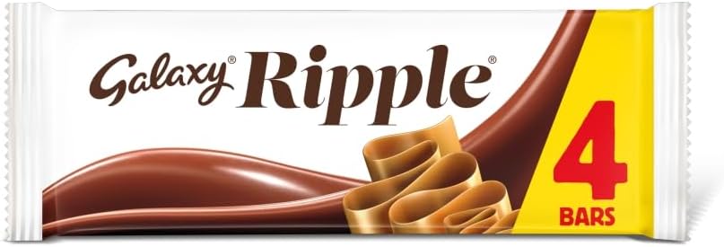 Galaxy Ripple Milk Chocolate Multipack 4 x 30g