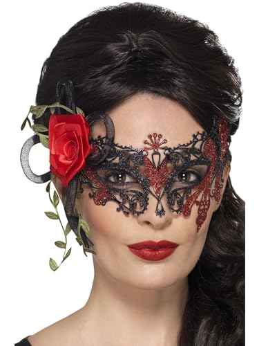 Smiffys Day of the Dead Metal Filigree Eye Mask (44957)