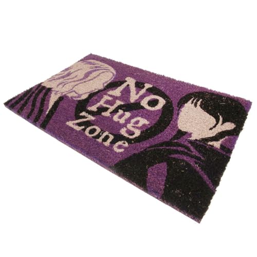 Pyramid International Wednesday Addams No Hug Zone Coir Doormat (GP86603)