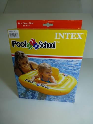 Intex 56587EU Deluxe Baby Float - Square Ring with Back Support for Stability 11