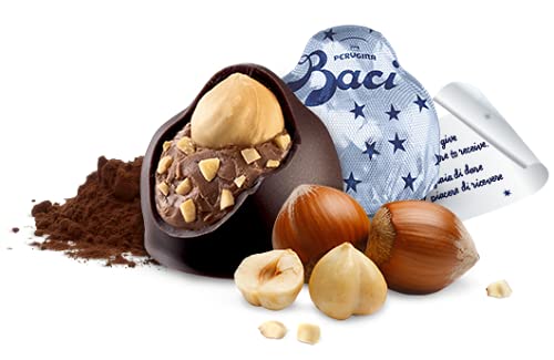 Baci - Original Zartbitterschokoladen-Pralinentrüffel mit Haselnuss, 125g 9