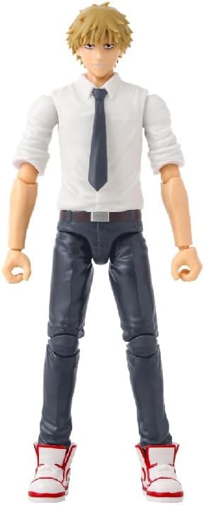 Bandai Denji and Pochita Action Figure - 17cm Articulated Chainsaw Man Anime Figure