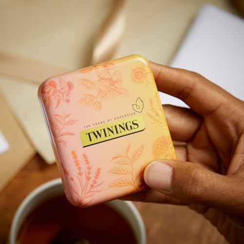 Twinings Festive Limited Edition Taschenteedose mit Superblends Sleep &amp; Glow 7