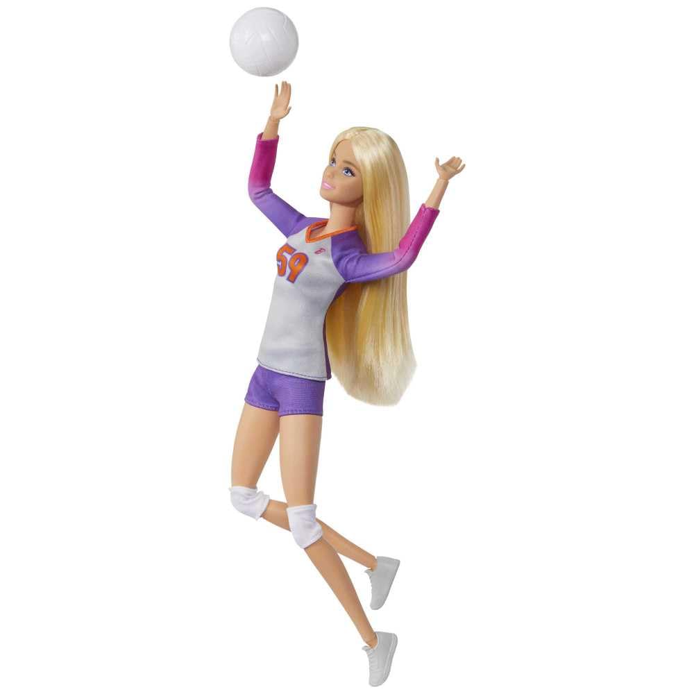 Barbie Made to Move Volleyball Player Doll with Uniform & Ball - HKT72 3