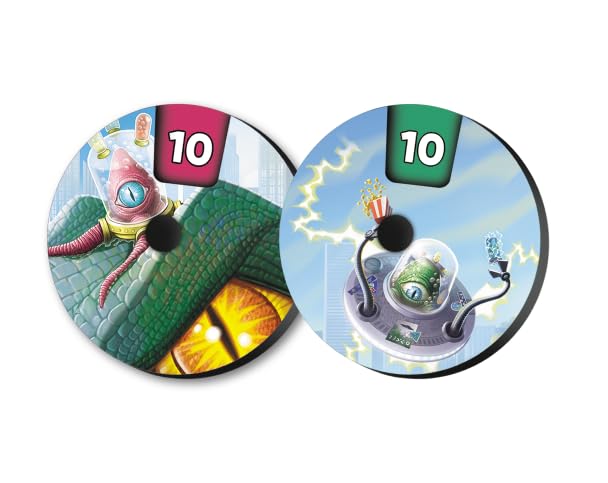 Nerdlab Games Mindbug x King of Tokyo Strategy Card Game Crossover for 2 Players 8+ 6