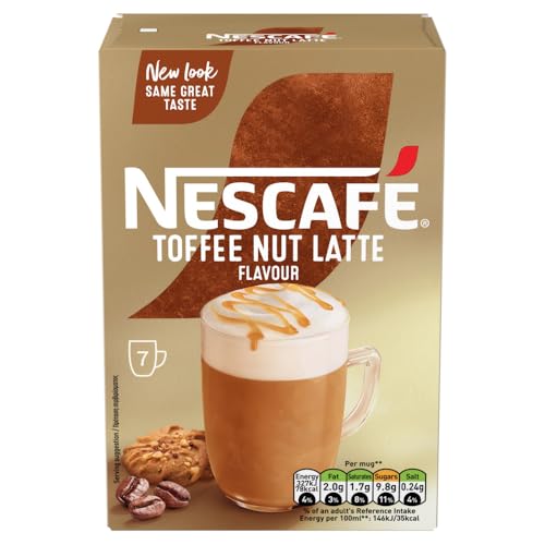 NESCAFÉ Toffee Nut Latte Instantkaffee 7 Beutel 150g 3
