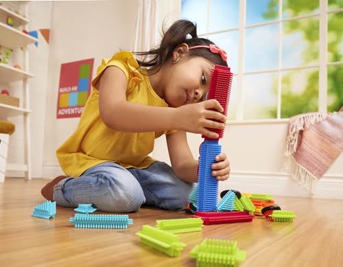 Bristle Blocks 36-Piece Basic Builder Set for Ages 36 Months to 10 Years