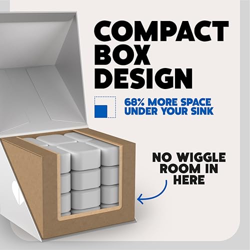 Ecover Zero Geschirrspültabs, Salz und Klarspüler – All-in-One-Reinigungslösung aus biologisch abbaubarem Material 12