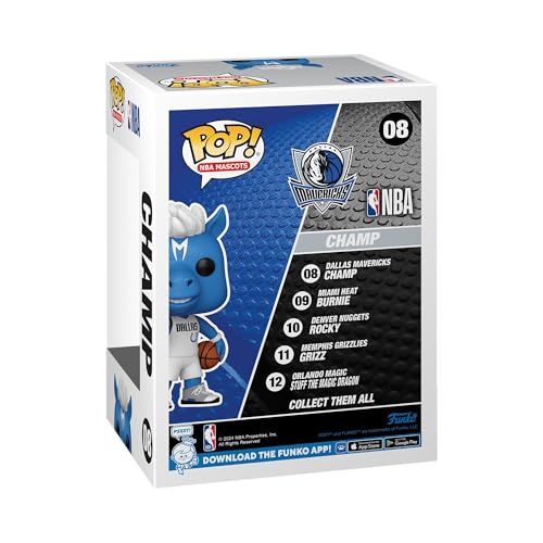 Funko Pop! NBA Mascots - Dallas Mavericks - Champ the Horse Vinyl Figure (52168) 9