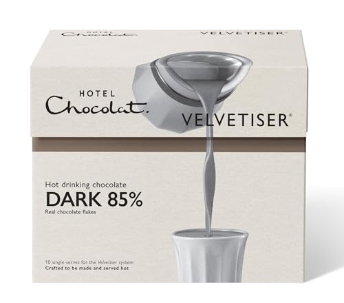 Hotel Chocolat - 85% Dark Hot Chocolate Sachets (10 Sachets) 7