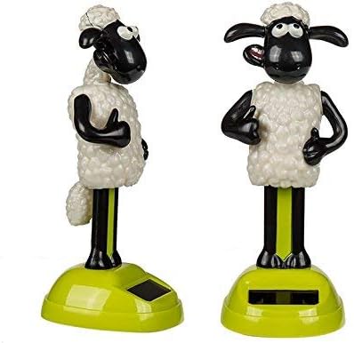 Puckator Shaun The Sheep Solar Powered Pal, Mixed, Height 13cm Width 5cm Depth 6cm 2