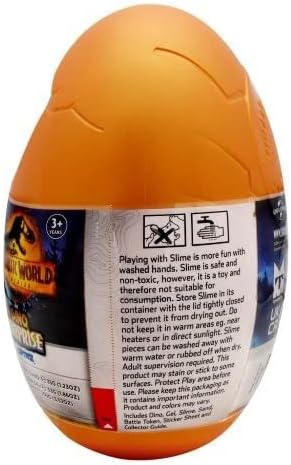 Jurassic World Captivz Dominion Surprise Egg - Super-Sized Pop N Lock Dinosaur Playset 4