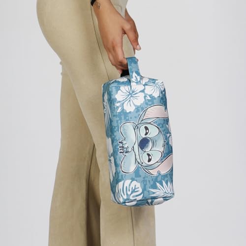 Disney Lilo and Stitch Aloha-Brick Plus Travel Toiletry Bag (06864)