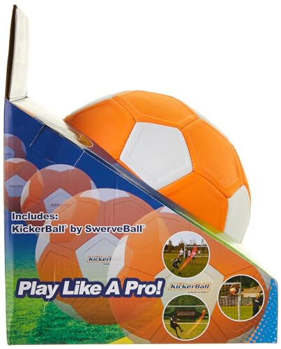 KickerBall 1190 - Aerodynamic Football for Swerving, Curving & Bending Tricks | Ages 6+ 11