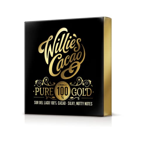 Willie's Cacao – Pure Gold 100 % Kakaoriegel – 40 g x 12 – Ohne Zuckerzusatz, vegan, milchfrei 6