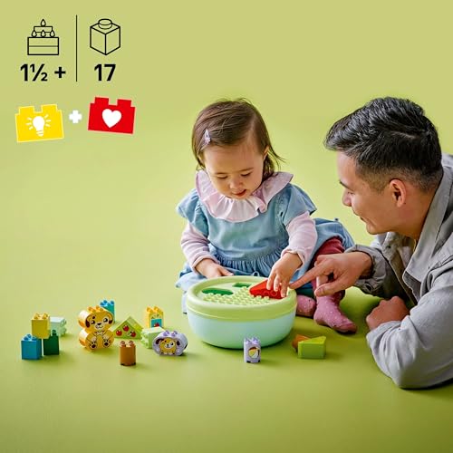 LEGO DUPLO Shape Sorter: Puppy House - Educational Building Toy for Toddlers 18+ Months 10