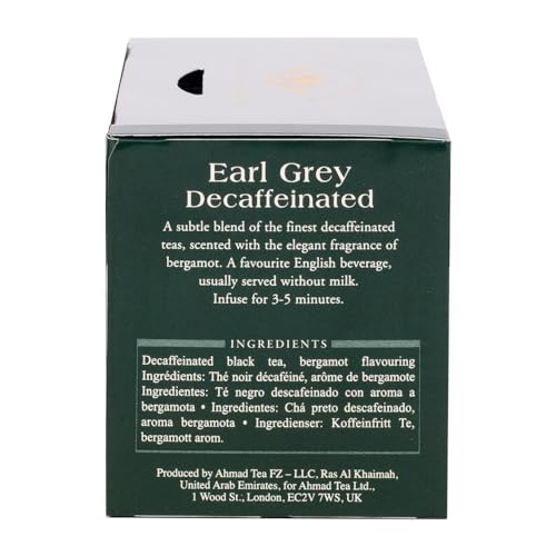 Ahmad Tea Decaffeinated Earl Grey Tea - 20 Individually Foil-Wrapped Teabags 5
