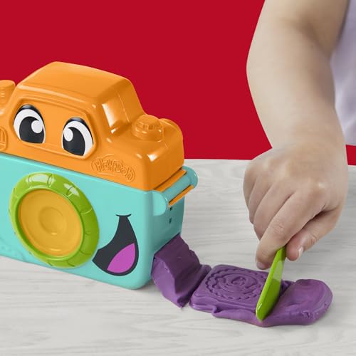 Play-Doh Photo Fun Toy Camera Starter Set - Squeeze & Stamp Animal Faces for Ages 2+ 10