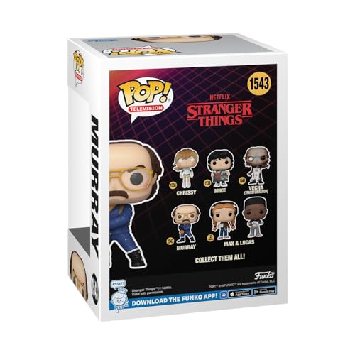 Funko Pop! TV Stranger Things - Murray Bauman Vinyl Figure (74418)