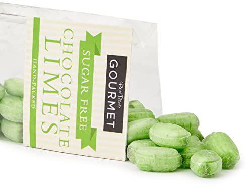 Bon Bons Sugar Free Chocolate Limes - Traditional British Sweets, 160 g