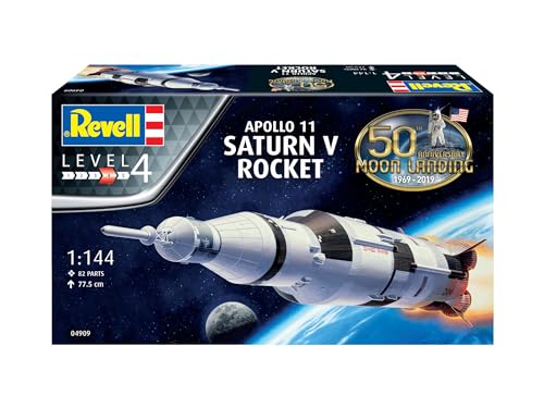 Revell 80-4909 1:144 Apollo Saturn V Plastic Model Kit