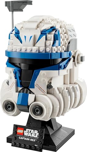 LEGO Star Wars Captain Rex Helmet 75349 - Collectible Building Set for Adults 11