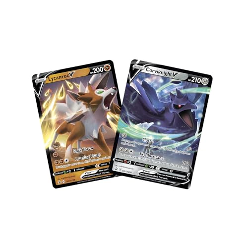 Pokémon TCG V Battle Deck Bundle - Lycanroc vs. Corviknight 10
