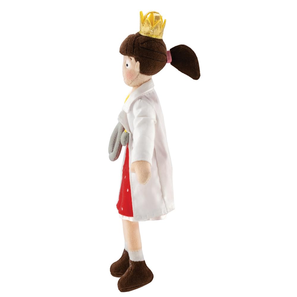 Princess Pearl 12-Inch Plush Toy - Inspired by Zog Book by Julia Donaldson