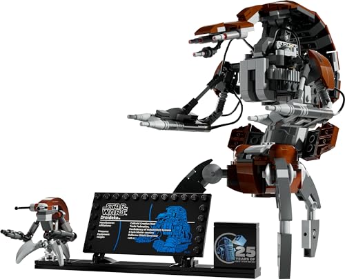 LEGO Star Wars Droideka Set 75381 - Buildable Destroyer Droid Model for Adults 13