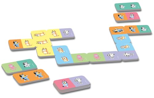 Ravensburger Bluey Dominoes Game - Card Game for Kids 3 Years Up, 2-4 Players 3