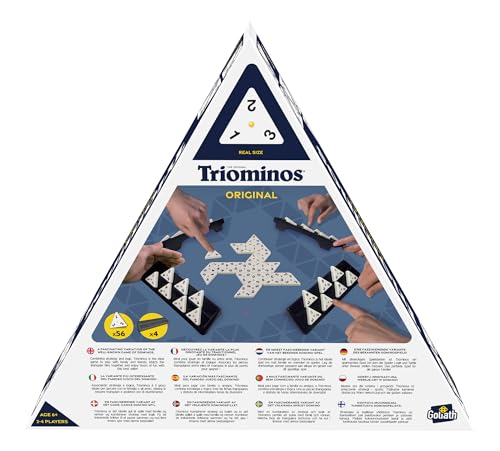 Goliath Triominos Deluxe Game - Triangular Dominoes for 2-4 Players, Ages 6+ | Special Edition 3